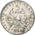 França, 5 Francs, Semeuse, 1968, Paris, Prata, AU(50-53), Gadoury:770, Le