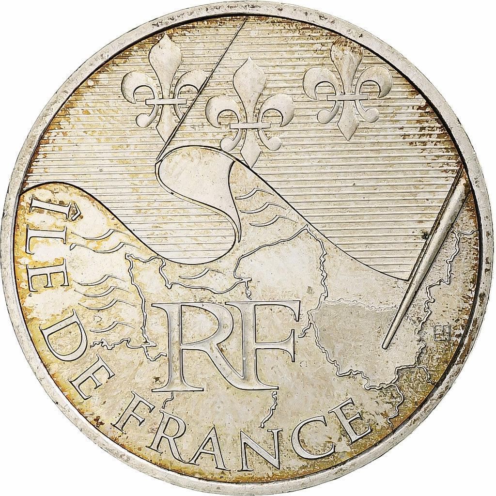 Frankrijk, 10 Euro, 2010, Paris, Zilver, PR, KM:1657