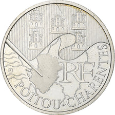 Francia, 10 Euro, 2010, Paris, Argento, SPL, KM:1667