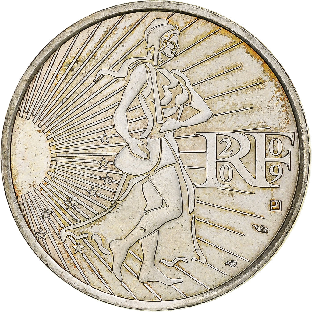 Frankreich, 10 Euro, 2009, Silber, VZ+, Gadoury:EU337, KM:1580