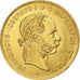 Austria, Franz Joseph I, 4 Florin 10 Francs, 1892, Gold, MS(65-70), KM:2260
