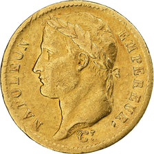 Francja, 20 Francs, Napoléon I, 1813, Paris, Złoto, EF(40-45), Gadoury:1025