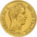 França, 40 Francs, Charles X, 1830, Paris, Dourado, AU(50-53), Gadoury:1105, Le