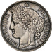 France, 5 Francs, Cérès, 1870, Paris, Silver, EF(40-45), Gadoury:742