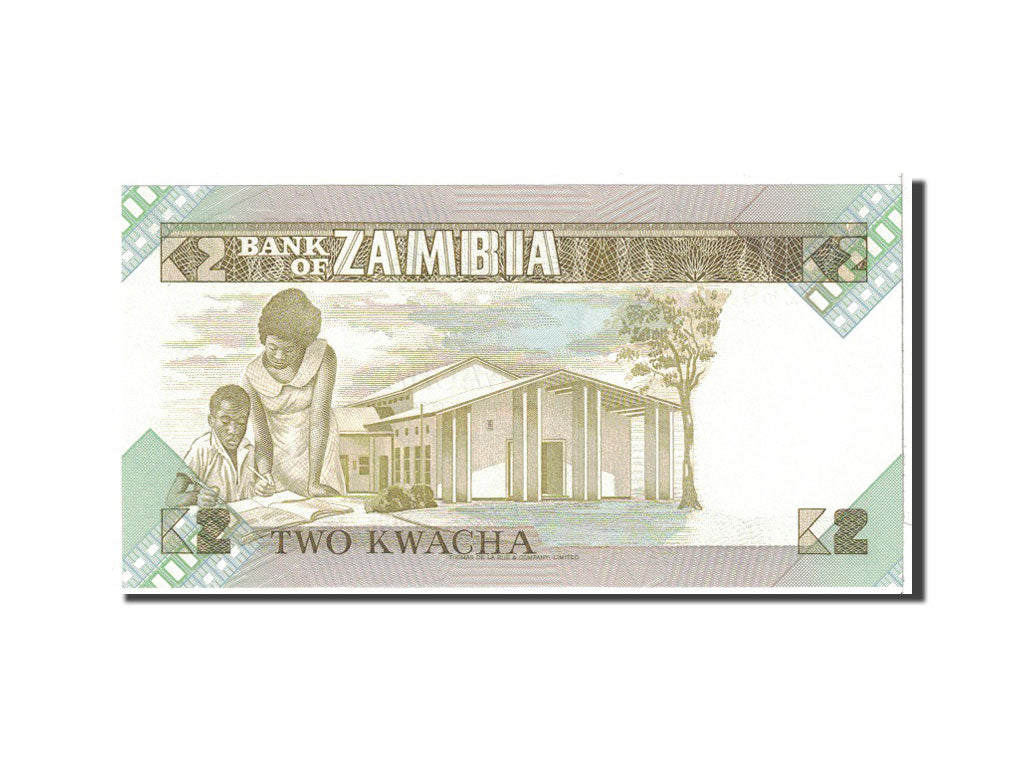Banknote, Zambia, 2 Kwacha, 1980, Undated, KM:24c, UNC(65-70)