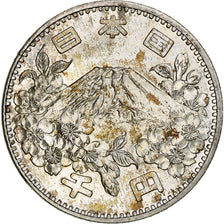 Japan, Hirohito, 1000 Yen, 1964, Silver, AU(55-58), KM:80