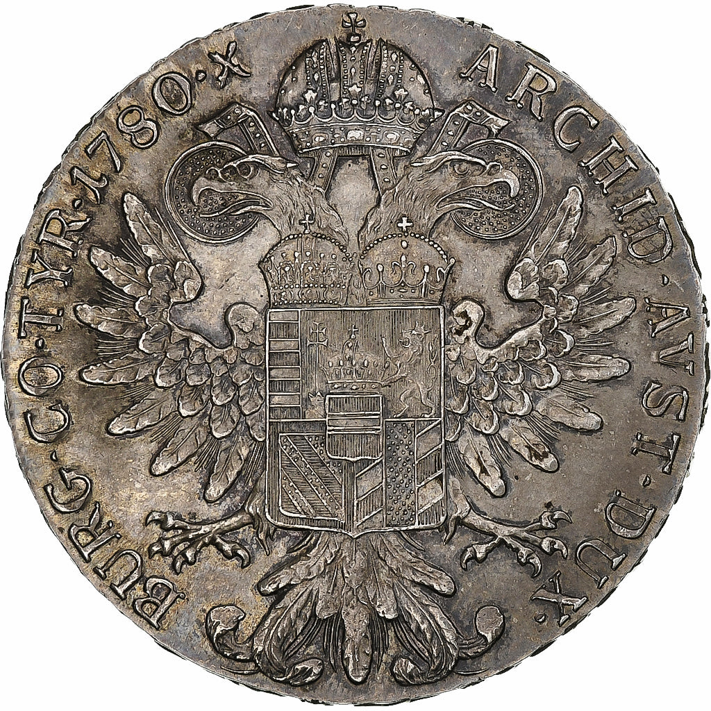 Austria, Maria Theresa, Thaler, 1780, Restrike, Silver, AU(55-58), KM:T1