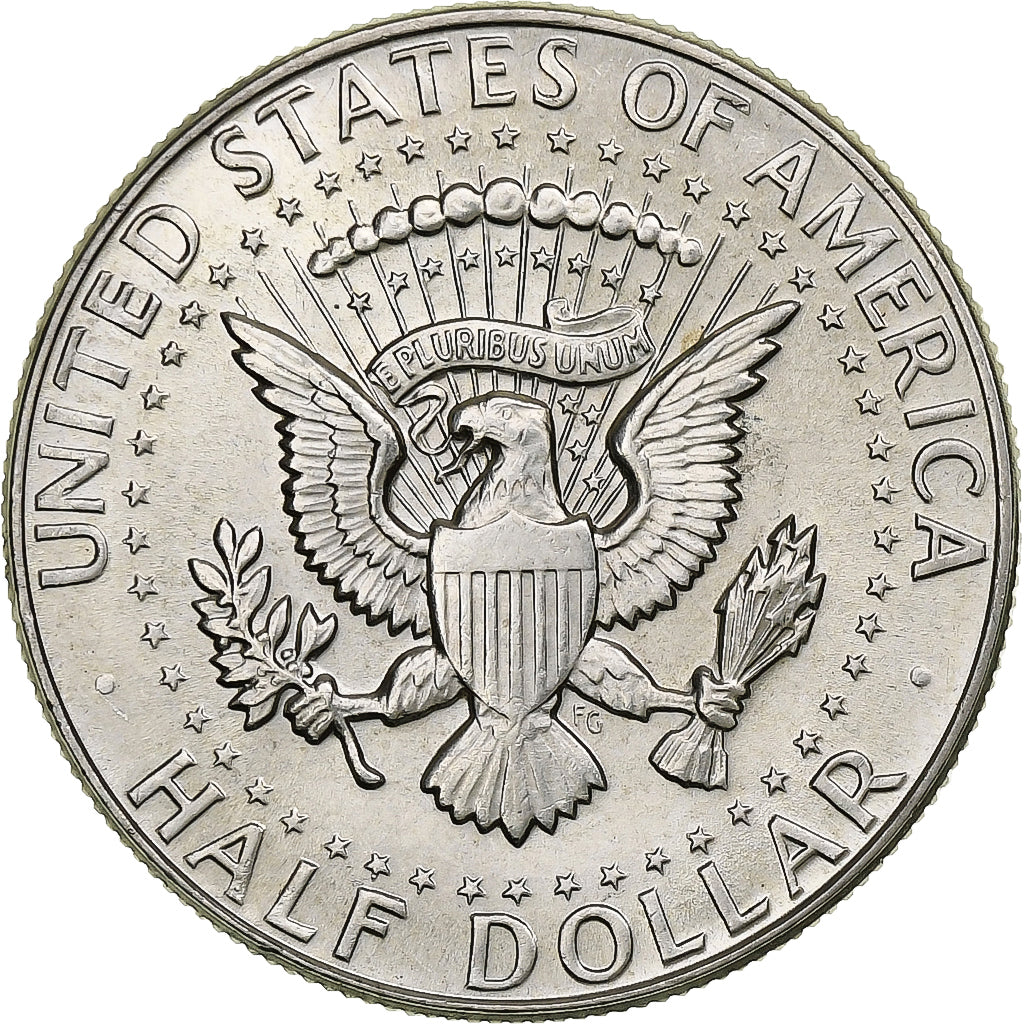 Stati Uniti, Half Dollar, Kennedy, 1964, Philadelphia, Argento, SPL, KM:202