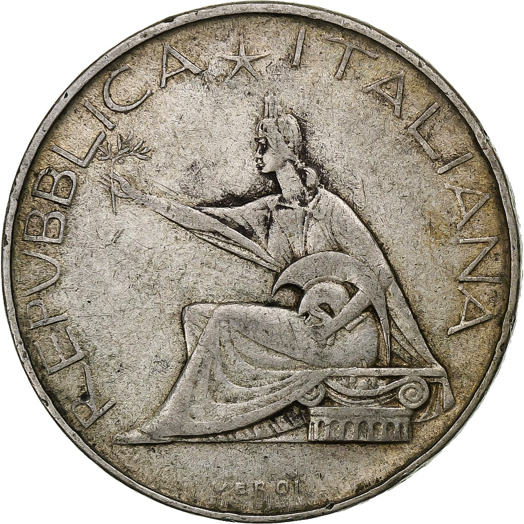 Italia, 500 Lire, 1961, Rome, Argento, BB, KM:99