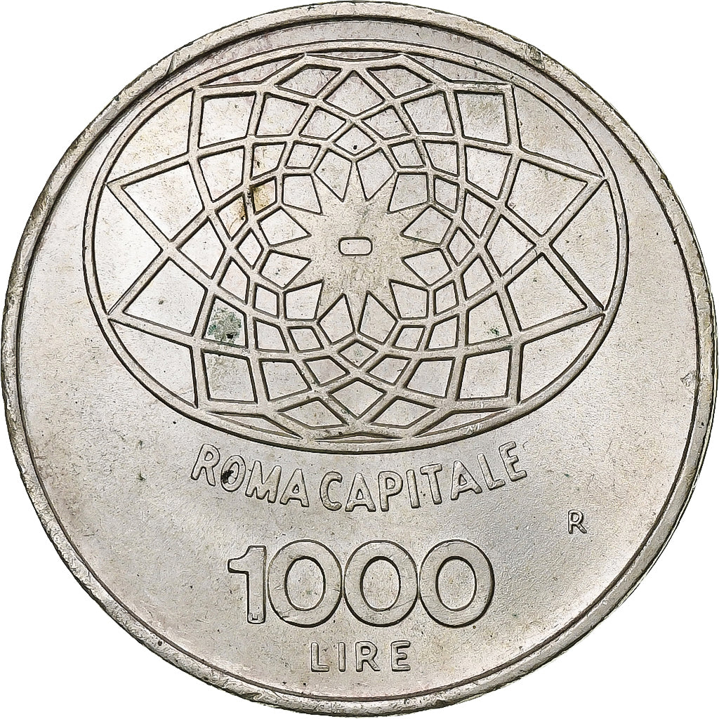 Italia, 1000 Lire, Concordia, 1970, Rome, Plata, EBC, KM:101