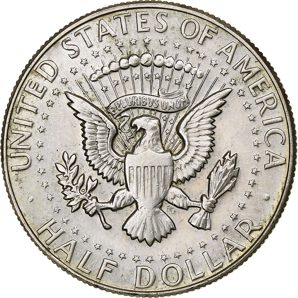 Stati Uniti, Half Dollar, Kennedy Half Dollar, 1967, Philadelphia, Argento