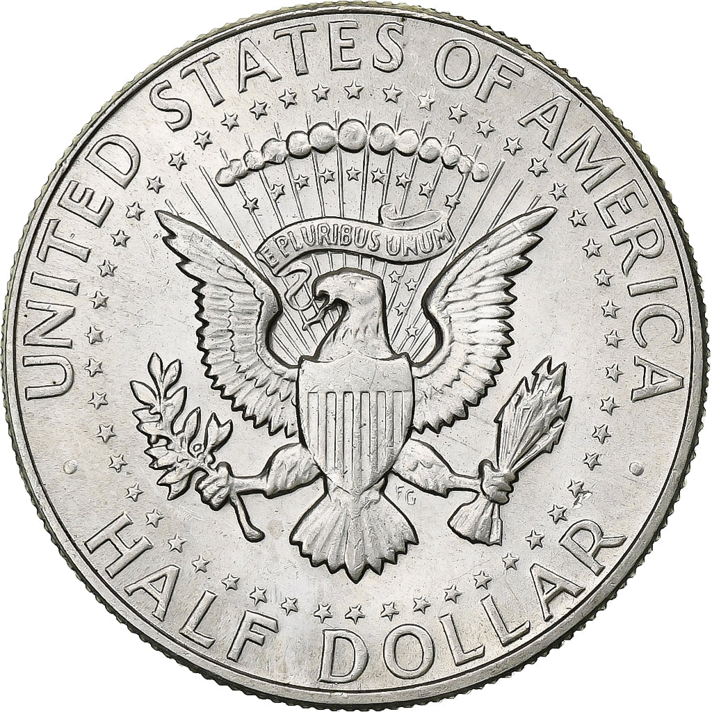 Verenigde Staten, Half Dollar, Kennedy Half Dollar, 1968, U.S. Mint, Zilver