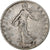 Francia, 2 Francs, Semeuse, 1904, Paris, Plata, BC+, Gadoury:532, Le