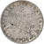 Francia, 2 Francs, Semeuse, 1904, Paris, Plata, BC+, Gadoury:532, Le