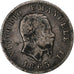 Italie, Vittorio Emanuele II, Lira, 1863, Milan, Argent, B+, KM:5a.1