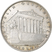 Austria, Schilling, 1924, Argento, SPL-, KM:2835