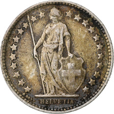 Switzerland, 1/2 Franc, 1910, Bern, Silver, VF(30-35), KM:23