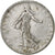 France, Franc, Semeuse, 1907, Paris, Argent, TB, Gadoury:467, Le Franc:F.217