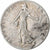 Frankrijk, 50 Centimes, Semeuse, 1901, Paris, Zilver, FR+, Gadoury:467, Le