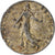 Frankrijk, 50 Centimes, Semeuse, 1901, Paris, Zilver, ZF, Gadoury:467, Le