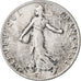 Francja, 50 Centimes, Semeuse, 1907, Paris, Srebro, AU(55-58), Gadoury:420, Le