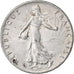 Francia, 50 Centimes, Semeuse, 1907, Paris, Plata, EBC, Gadoury:420, Le