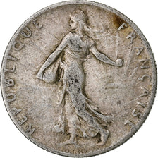 Coin, France, Semeuse, 50 Centimes, 1911, VF(20-25), Silver, KM:854, Gadoury:420