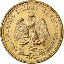 Messico, 2 Pesos, 1945, Mexico City, Oro, SPL, KM:461