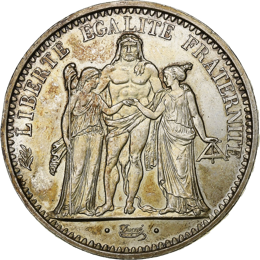 France, 10 Francs, Hercule, 1972, Paris, Argent, SPL, Gadoury:813, Le