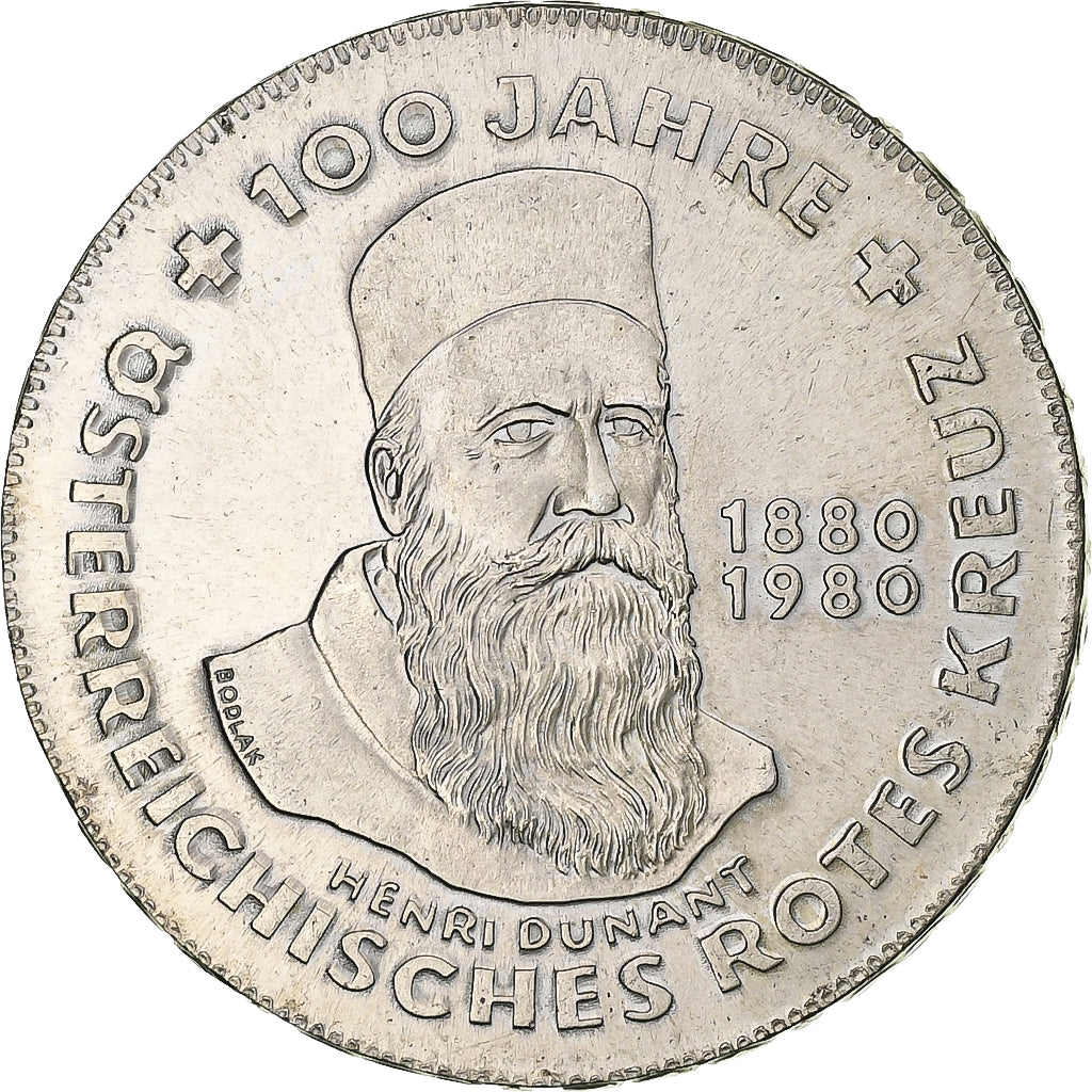 Austria, 500 Schilling, 1980, Srebro, MS(63), KM:2950