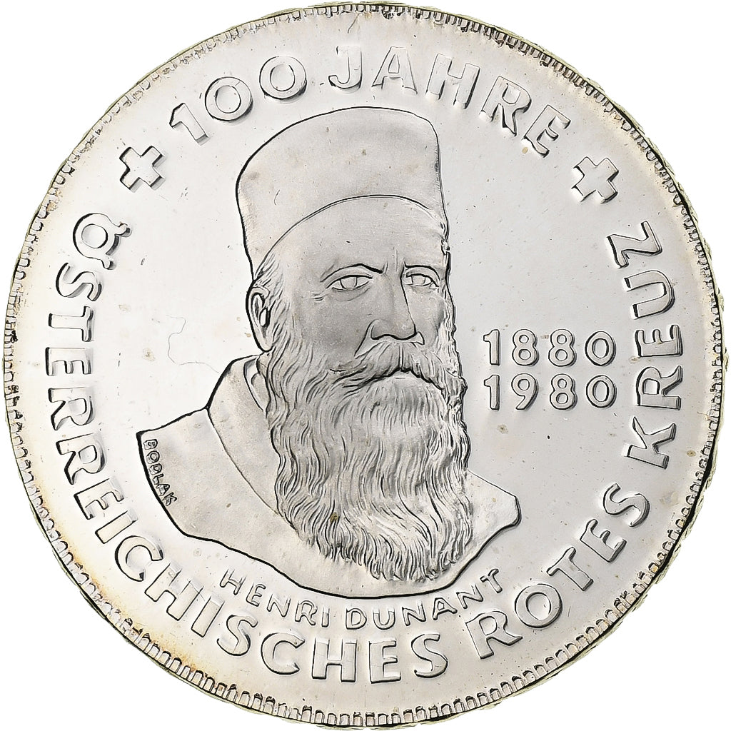 Austria, 500 Schilling, 1980, Silver, AU(55-58), KM:2950