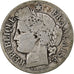 Francia, 2 Francs, Cérès, 1870, Paris, Plata, BC, Gadoury:530, Le Franc:F.264