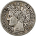 France, 2 Francs, Cérès, 1887, Paris, Silver, EF(40-45), Gadoury:530a, Le