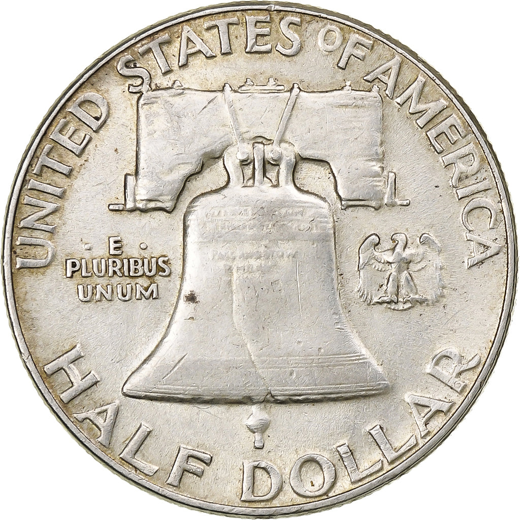 Stati Uniti, Half Dollar, Franklin Half Dollar, 1954, U.S. Mint, Argento, SPL-