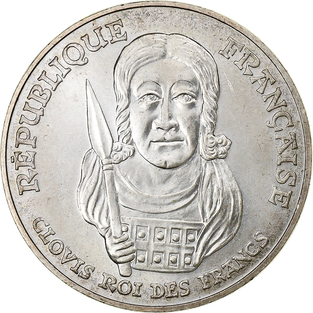 France, 100 Francs, Clovis, 1996, Argent, SUP, Gadoury:953, Le Franc:F.464