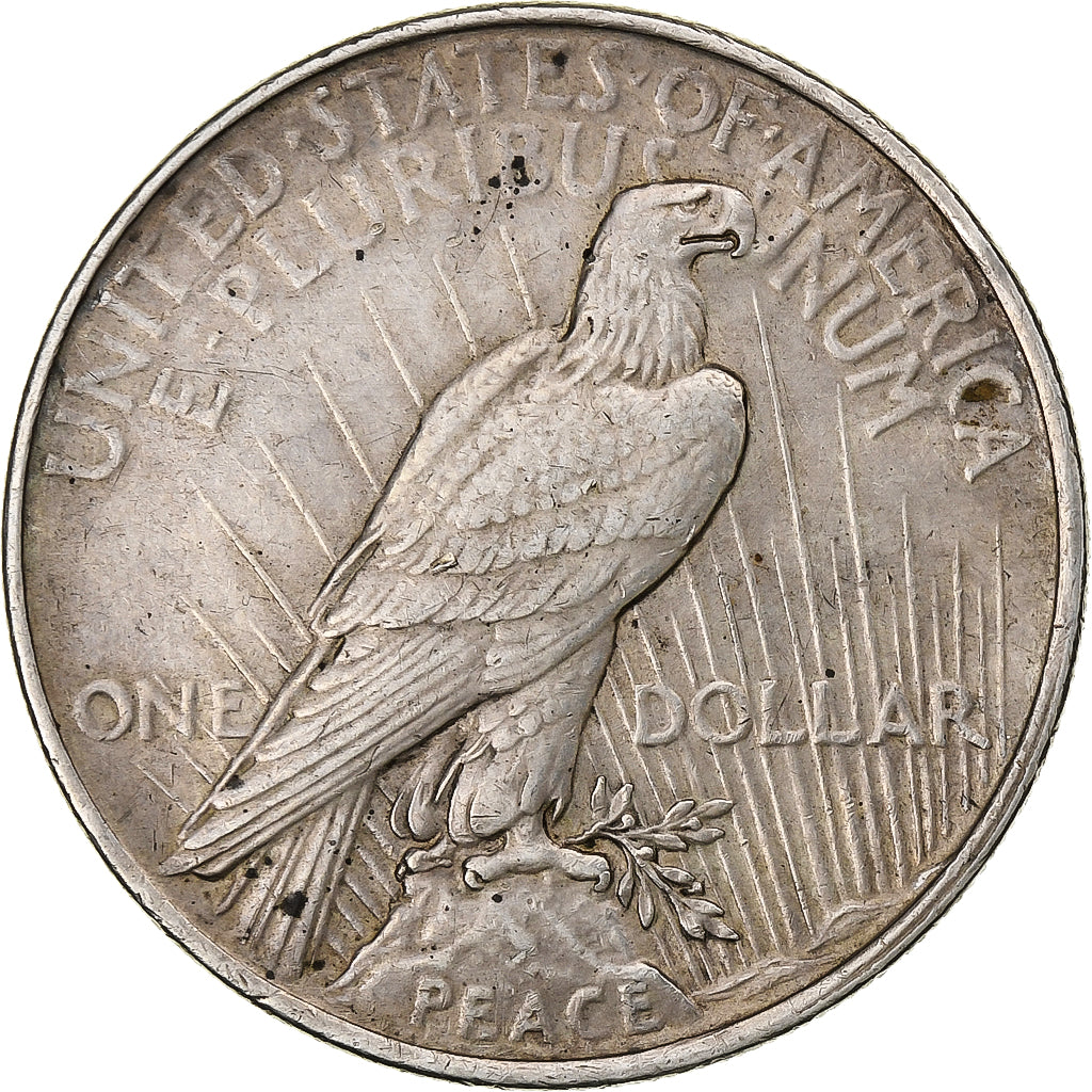 United States, Dollar, Peace Dollar, 1924, U.S. Mint, Silver, EF(40-45), KM:150