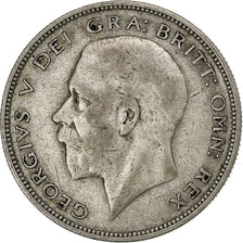 Great Britain, George V, 1/2 Crown, 1933, Silver, VF(30-35), Spink:4037, KM:835