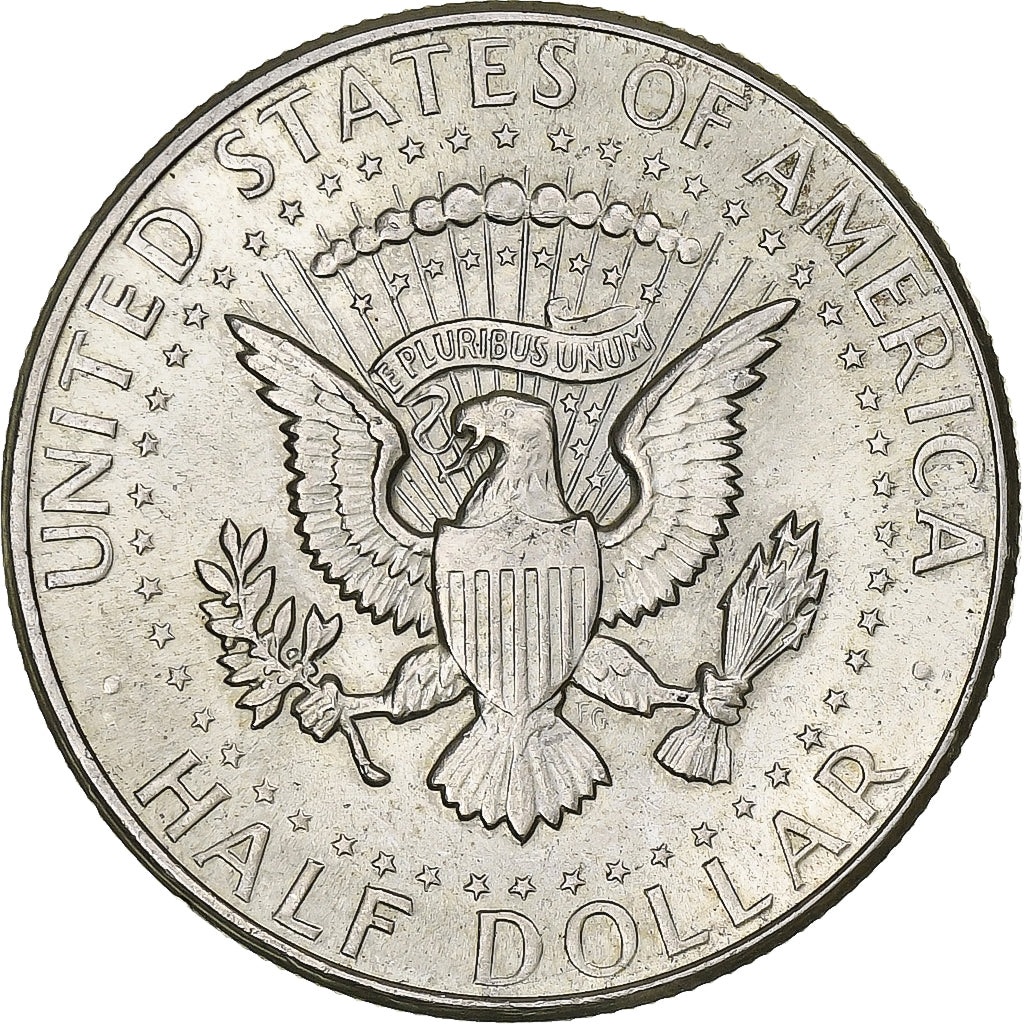 United States, Half Dollar, Kennedy, 1964, Philadelphia, Silver, AU(55-58)