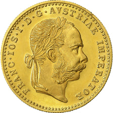 Austria, Franz Joseph I, Ducat, 1915, Restrike, Gold, MS(63), KM:2267