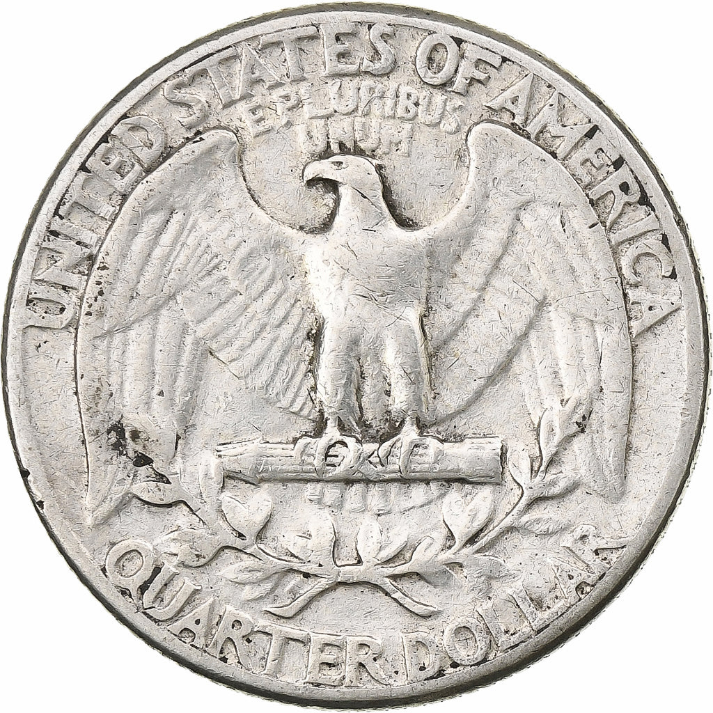 États-Unis, Quarter, Washington, 1942, Philadelphie, Argent, TTB, KM:164