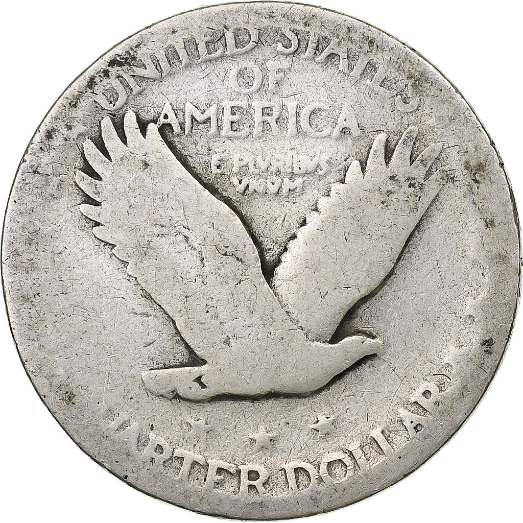 United States, Quarter, Standing Liberty Quarter, Uncertain date, U.S. Mint