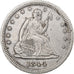 United States, Quarter, Seated Liberty Quarter, 1844, New Orleans, Silver