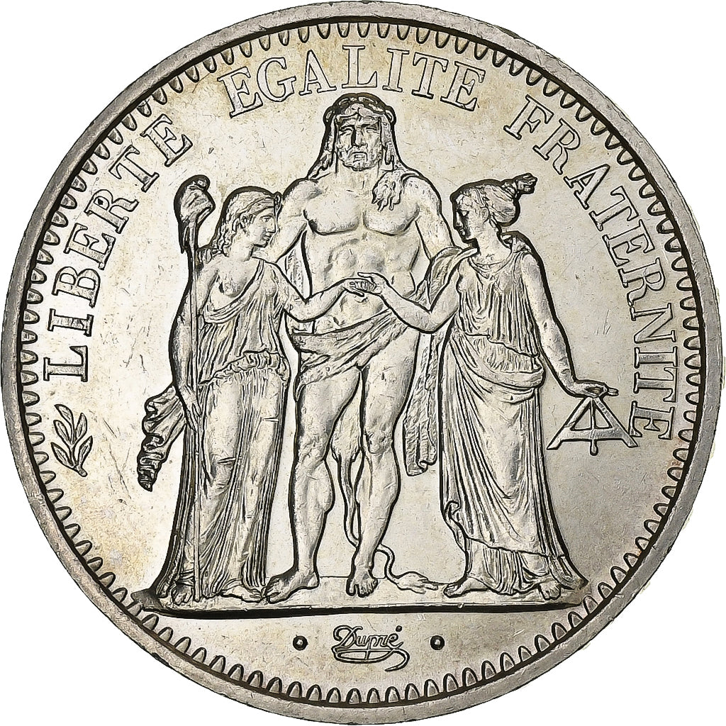 France, 10 Francs, Hercule, 1972, Paris, Silver, MS(63), Gadoury:813, Le