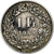 Zwitserland, Franc, 1959, Bern, Zilver, ZF+, KM:24