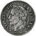 France, Napoleon III, 20 Centimes, 1866, Strasbourg, Silver, EF(40-45)