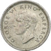 Nueva Zelanda, George VI, 3 Pence, 1946, British Royal Mint, Plata, EBC, KM:7