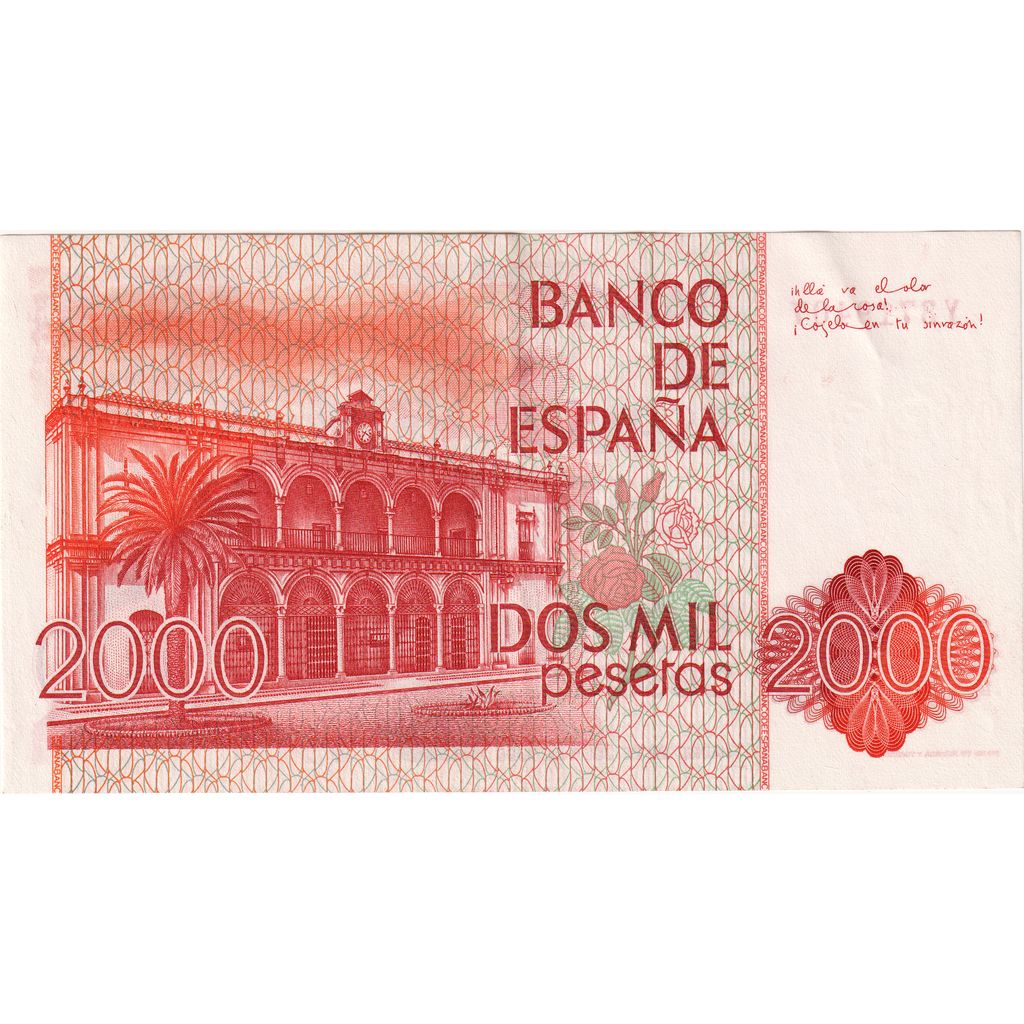 Spagna, 2000 Pesetas, 1980-07-22, SPL-