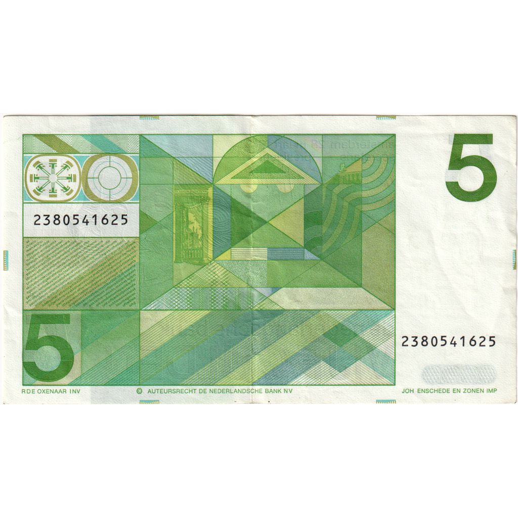 Nederland, 5 Gulden, 1973-03-28, TTB