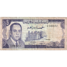 Marokko, 5 Dirhams, 1970, TB