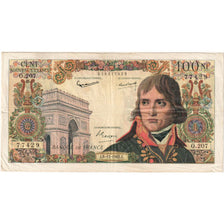 França, 100 Nouveaux Francs, Bonaparte, 1962-12-06, O.207, VF(30-35)